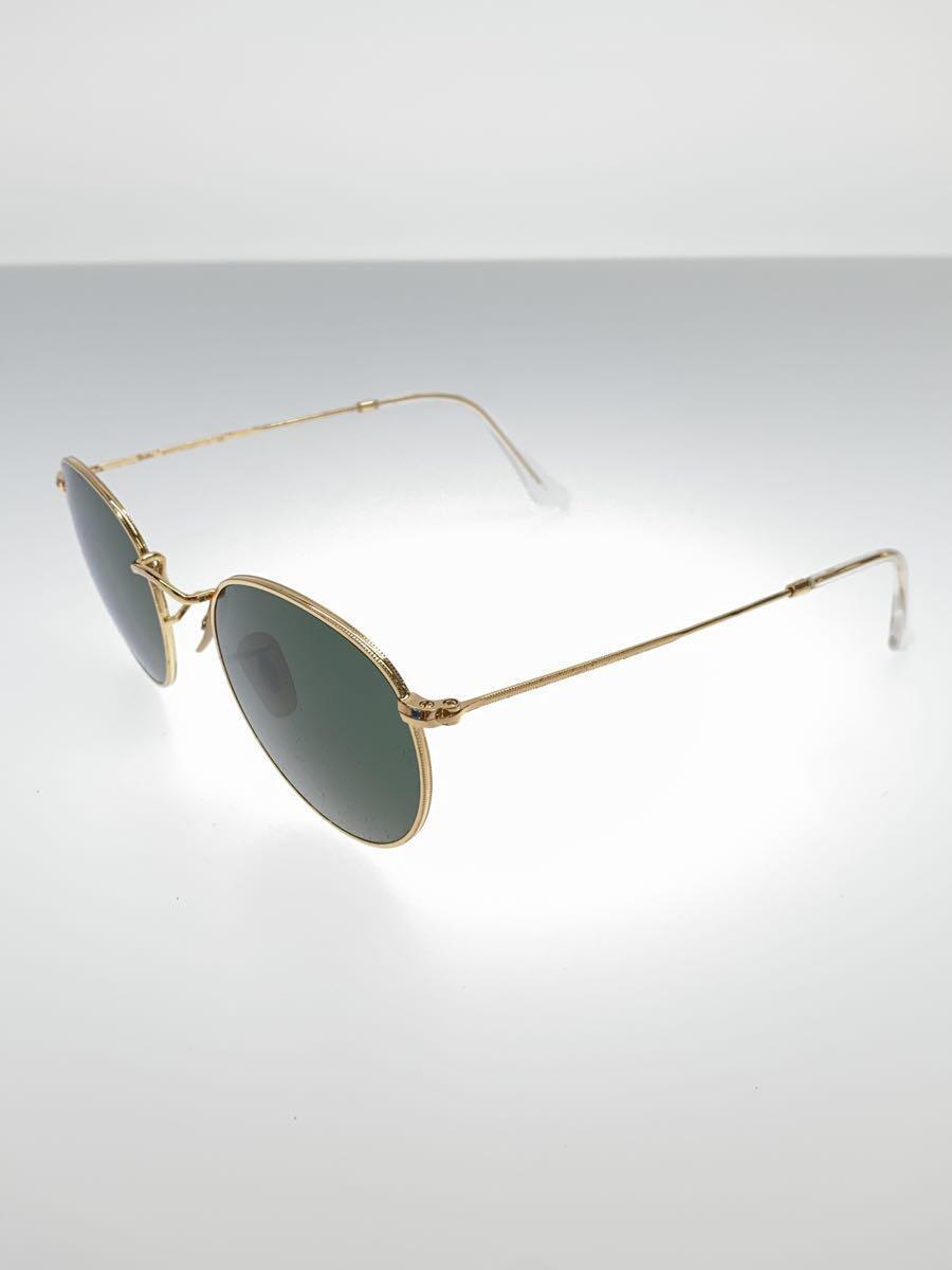 Ray-Ban◆サングラス/GLD/BLK/メンズ/RB3447_画像2