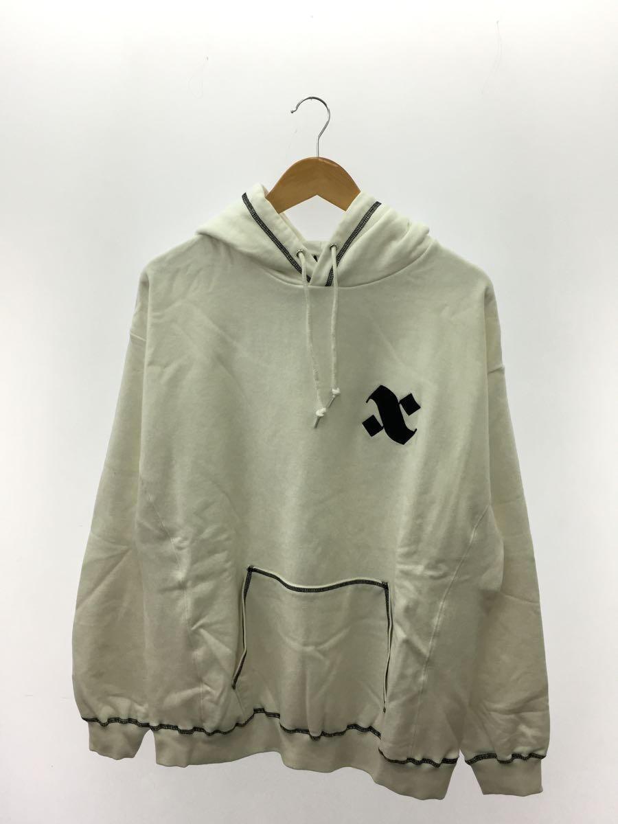 X-LARGE◆パーカー/XL/コットン/WHT/無地/101231012005