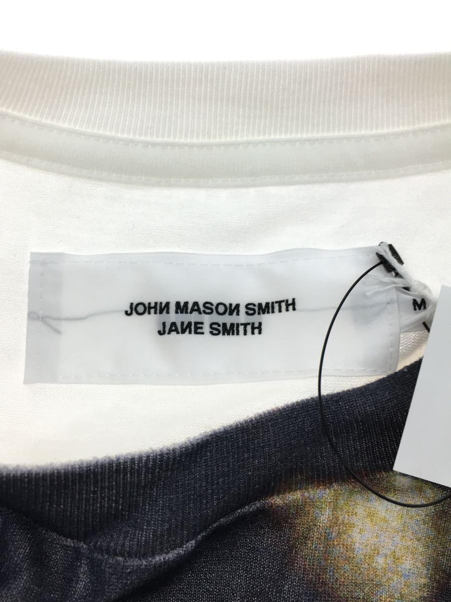 JANE SMITH◆Tシャツ/M/コットン/ホワイト/23sct-#830s/ジェーンスミス_画像3