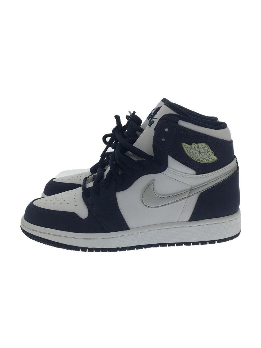 NIKE◆AIR JORDAN 1 RETRO HIGH OG GS_エアジョーダン 1 レトロ ハイ OG GS/23cm/