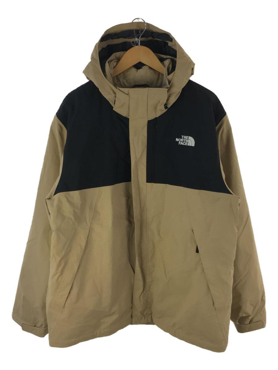 THE NORTH FACE◆マウンテンパーカ/XL/ナイロン/BEG/NF0A52AN