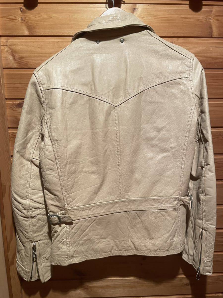 テレビで話題】 john's ライダースジャケット ジョンズ clothing M