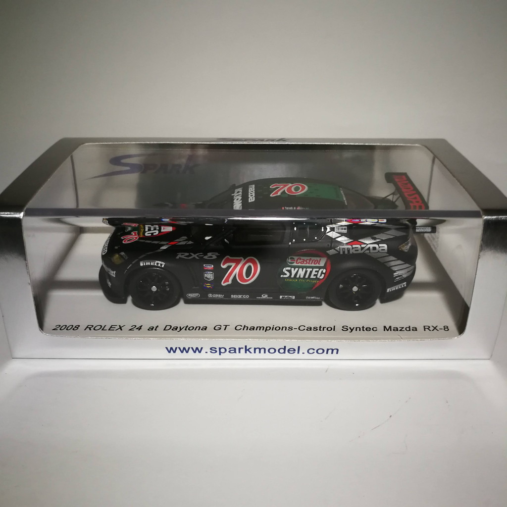 Yahoo!オークション - Spark 1/43 マツダ RX-8 2008 デイトナ24