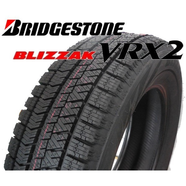 ブリヂストン ブリザック VRX2 国産 スタッドレスタイヤ 165/55R14 165/55-14 72Q 新品 4本 2022年製造 送料無料 ルークス、プレオ、アルト_画像1