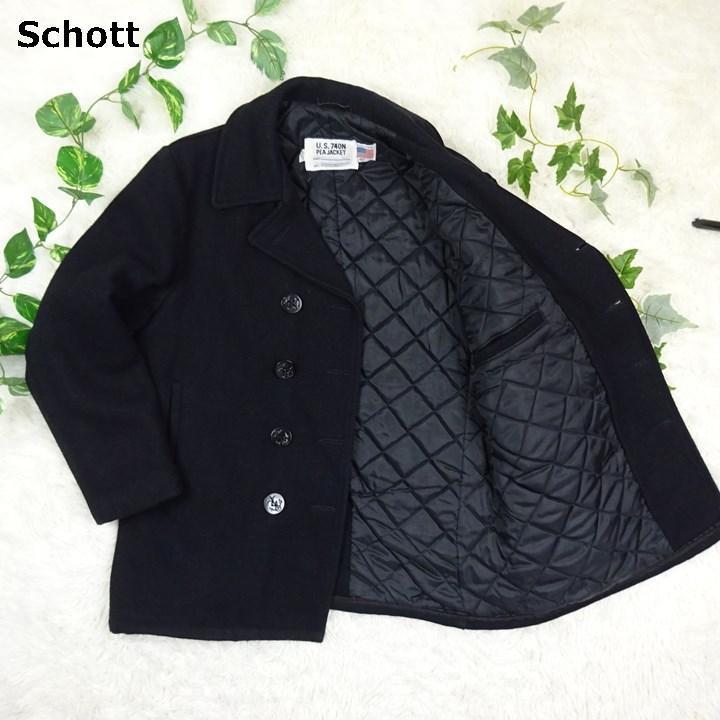 Schott (ショット) Ｐコート キルティング M-