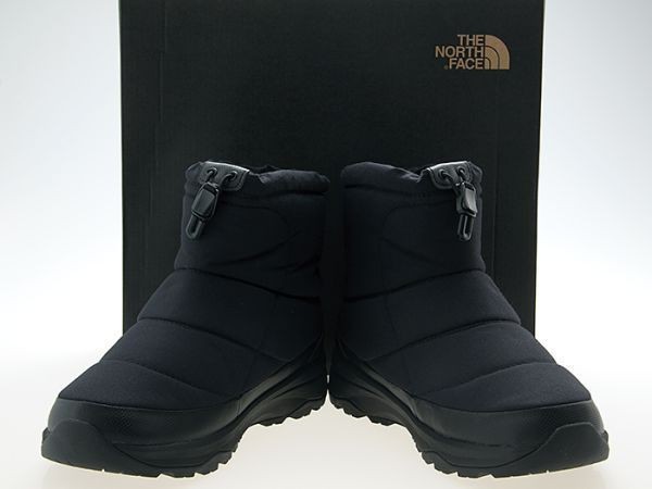  новый товар THE NORTH FACE/ The North Face /NUPTSE BOOTIE WP/npsi ботиночки / Short / боты / водонепроницаемый / водоотталкивающий / черный чёрный /NF52273-FK/27.0cm