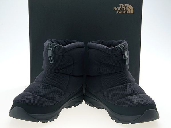 新品THE NORTH FACE/ザ ノースフェイス/NUPTSE BOOTIE WP/ヌプシ ブーティ/ショート/スノーブーツ/防水/撥水/ブラック黒/NF52278-KK/23.0cm_画像1