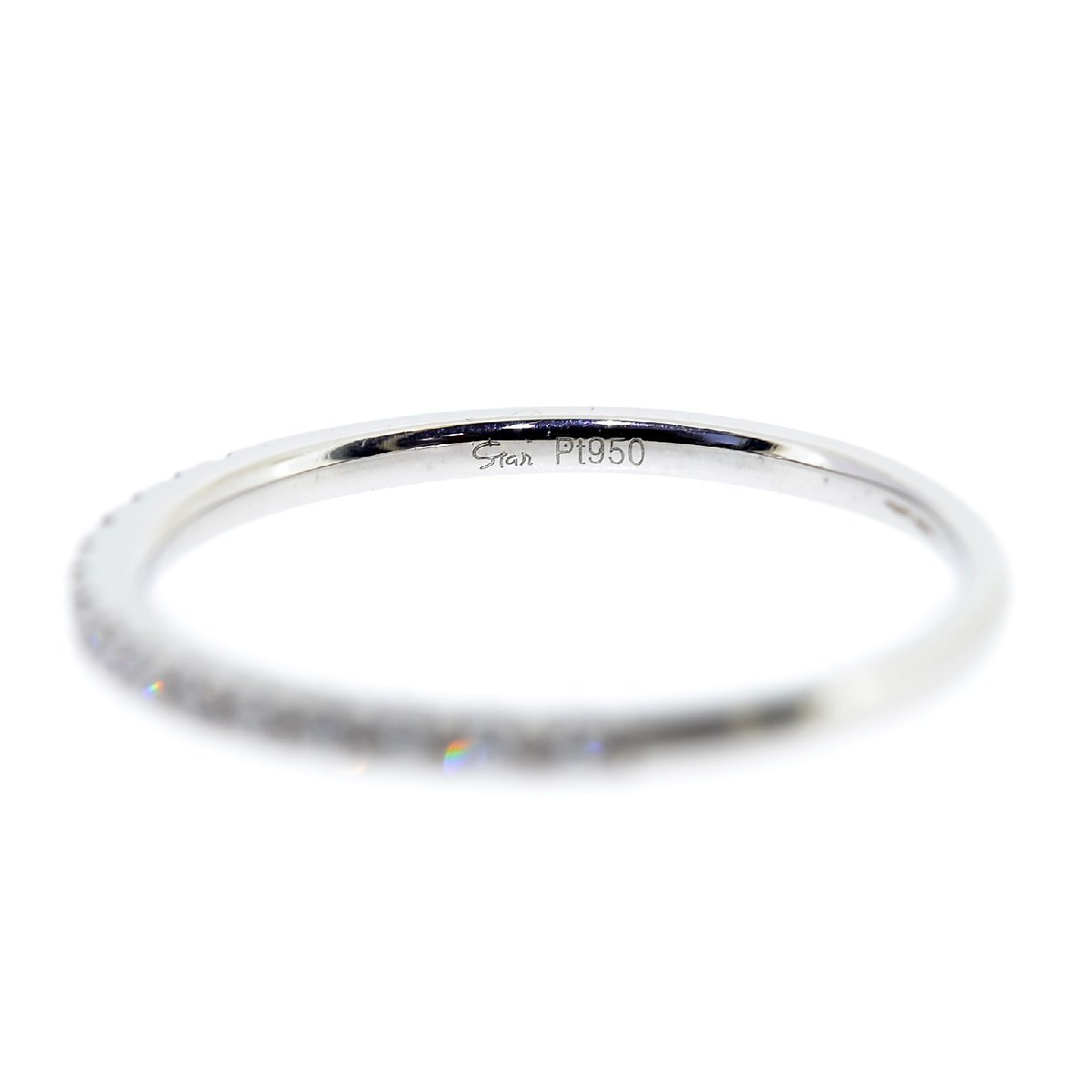 当店の記念日 S3369【BSJBJ】STAR Pt950 スタージュエリー JEWELRY 指輪