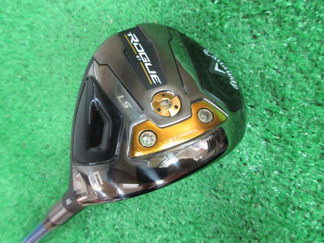 最適な材料 【中古】Callaway ROGUE 18.0° Sシャフト 5W STAR