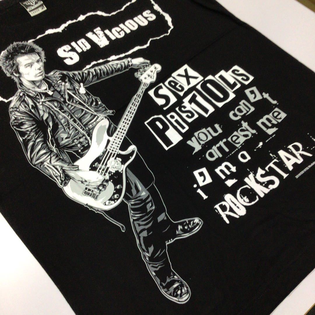 SR13B3. バンドTシャツ Lサイズ　Sid Vicious シドヴィシャス_画像3