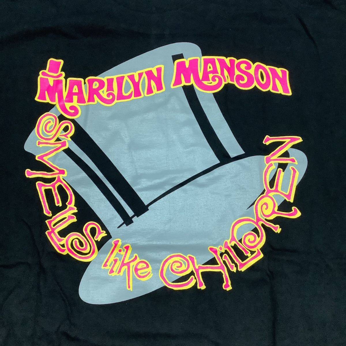 DBB68 バンドロングTシャツ XXLサイズ Marilyn Manson ① DBB68 バンドロングTシャツ XXLサイズ Marilyn Manson ①