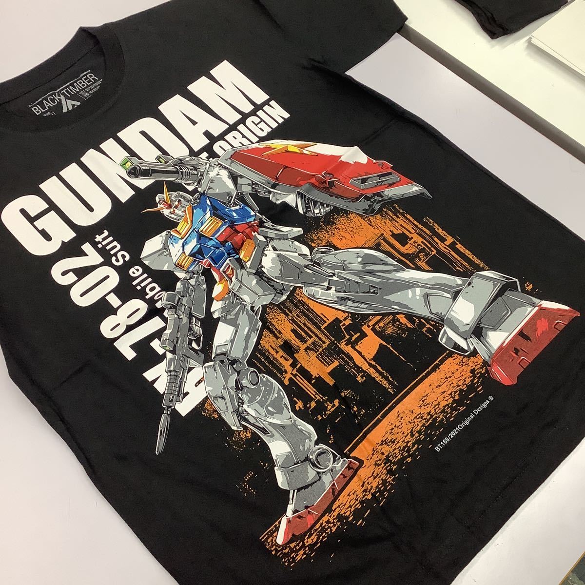SR11A1. デザインTシャツ　Mサイズ　GUNDAM ① ガンダム RX-78-02_画像5