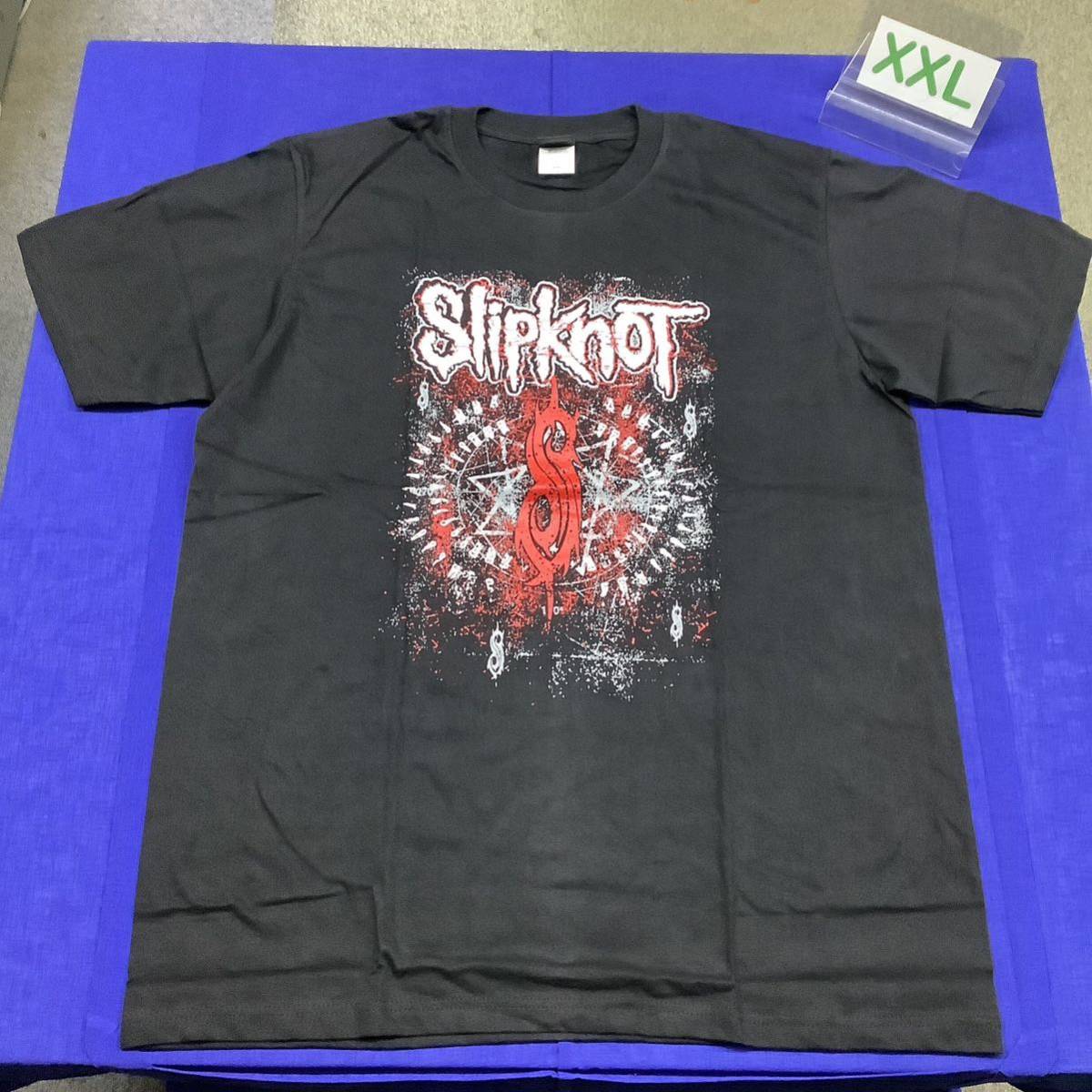 SR14D2. バンドデザインTシャツ XXLサイズ　SlipknoT ② スリップノット_画像1