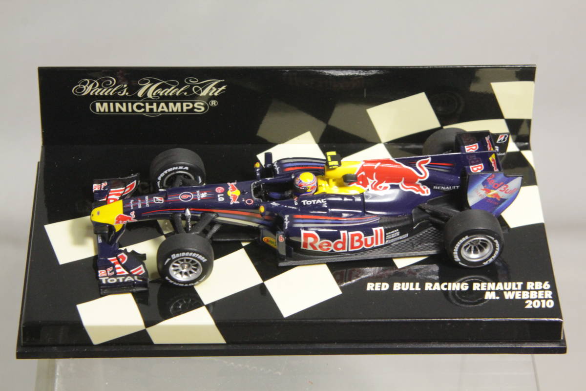 MINICHAMPS 1/43 レッドブル RB6 ウェバー 2010_画像2