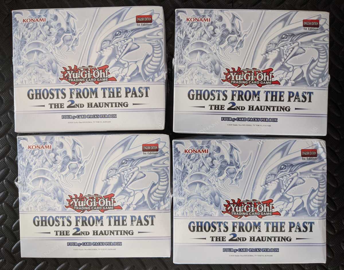 4ディスプレイ シュリンク付未開封【新品】遊戯王 ゴースツフロムザパスト2 北米版 GHOSTS FROM THE PAST ゴーストレア ボックス _画像3