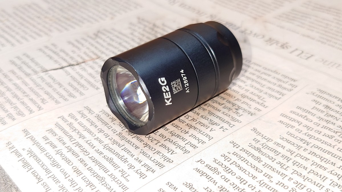 美品】SUREFIRE KE2G-純正LEDヘッド 2セル6V 5/1200ルーメン EDCL2-T