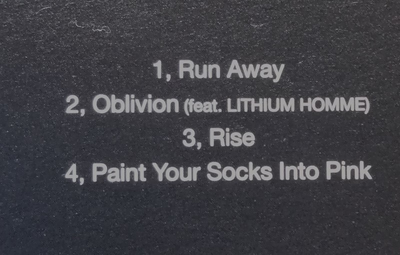中古CD [Alexandros] (Champagne)『 Run Away / Oblivion 』品番：RX-083（美品）_画像3