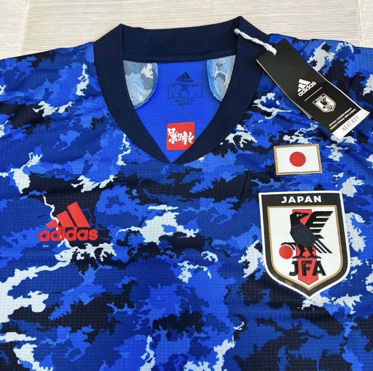 送料無料 新品 adidas 日本代表ホームオーセンティックユニフォーム 2XO_画像8