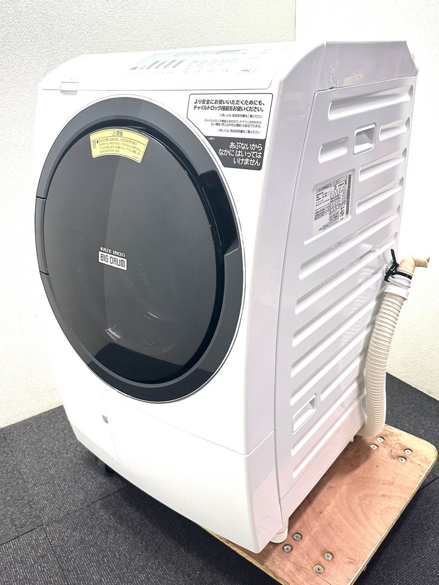 《231351-4》日立 HITACHI BD-SG100FL ドラム式洗濯乾燥機 2020年製 　直接引き取り可能(東京都大田区某所）