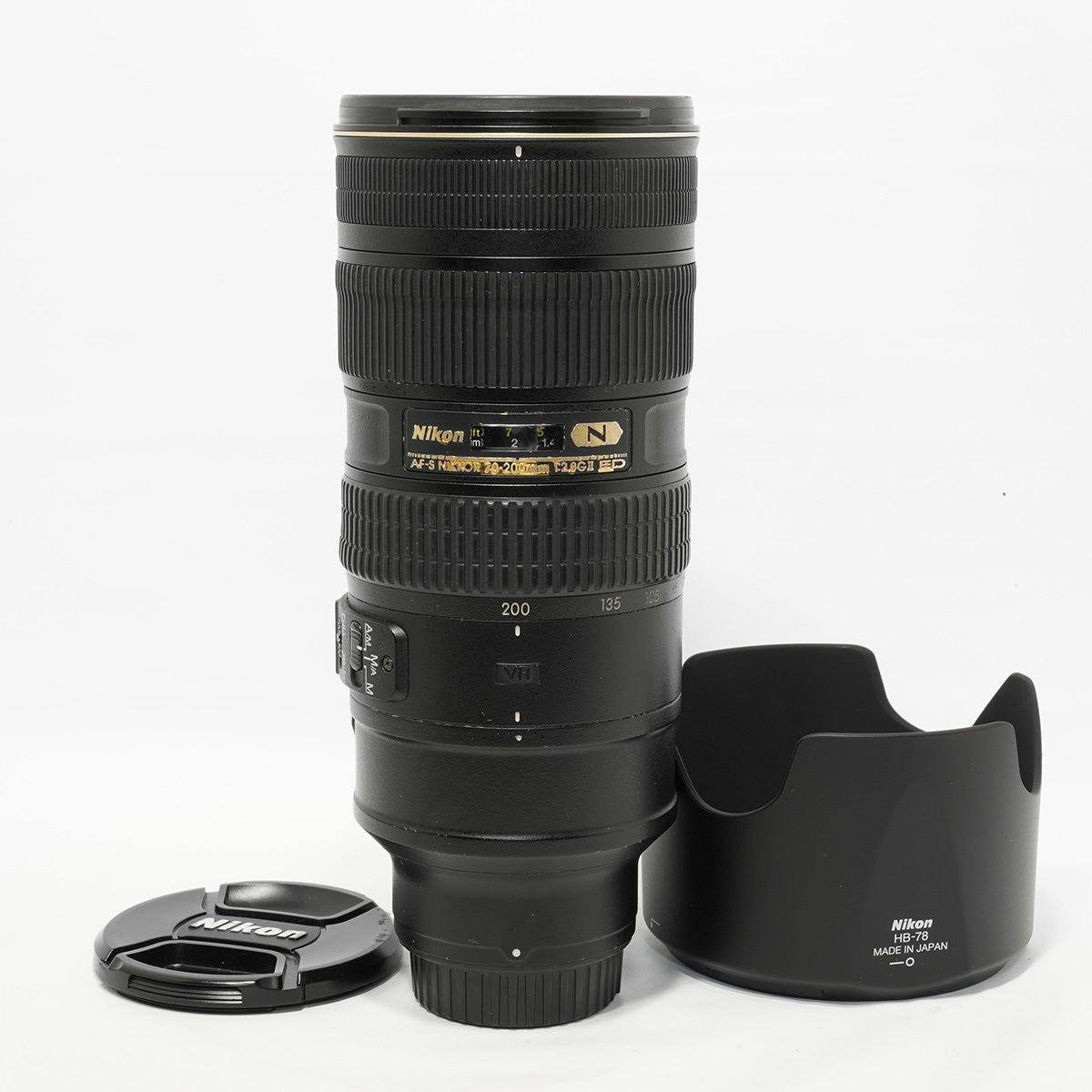 即決 Nikon AF-S NIKKOR 70-200mm F2.8G ED VR II やや難あり 実用品-