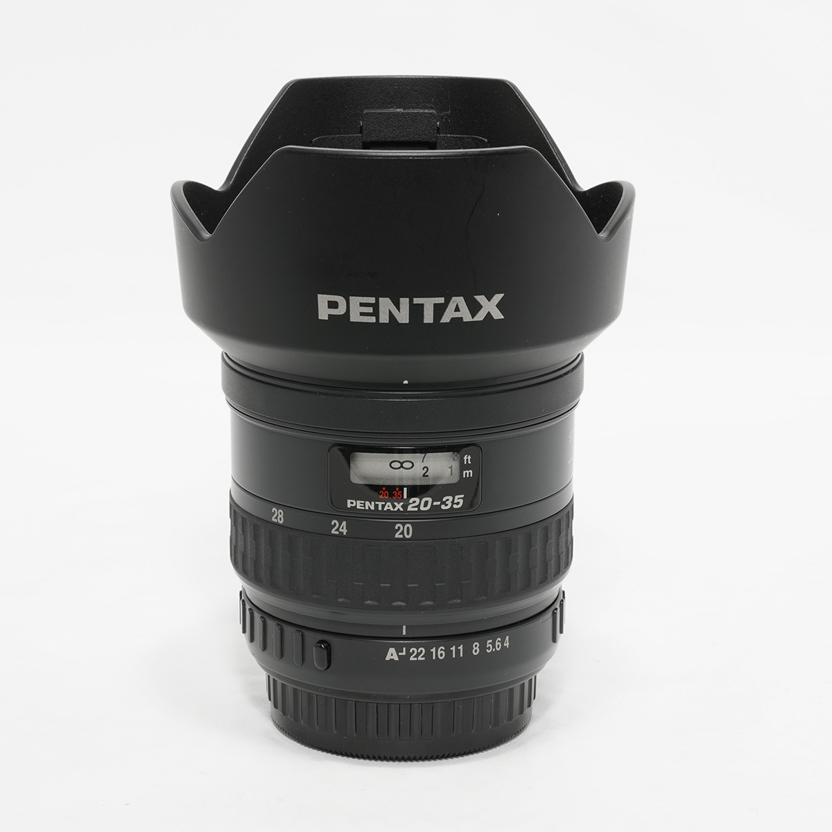 即決 ペンタックス smc PENTAX-FA 20-35mm F4 AL フード付き 実用品_画像8