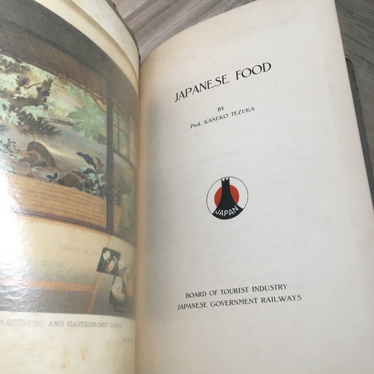 110d●古書 英語書籍 JAPANESE FOOD 日本食 手塚かね子 1936年 国鉄発行 TOURIST LIBRARY　観光ガイド 和食 食文化_画像5