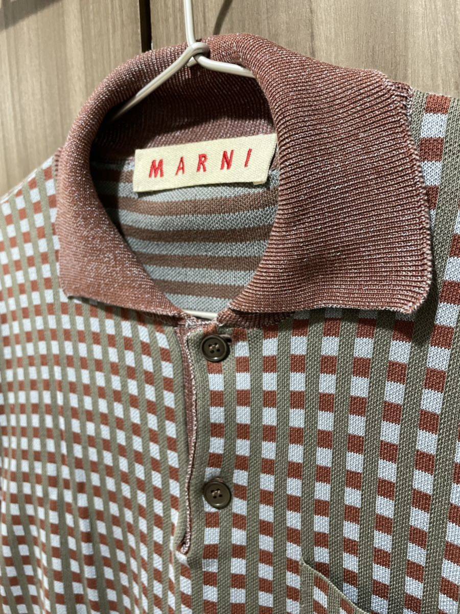 マルニ MARNI サイズ46 超美品 メンズ ポロシャツ｜PayPayフリマ