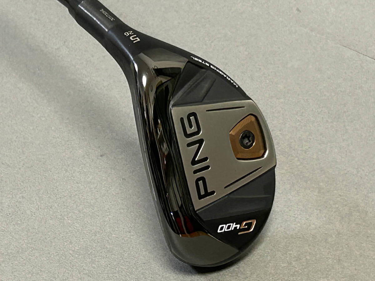 ★中古品★PING G400ハイブリッド #5 / 26° Speeder EVOLUTION IV FW 60(S) 約39.25inch【コース未使用】_画像1