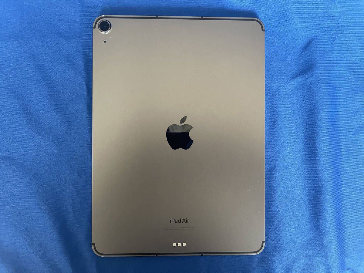 【美品・現行モデル】Apple iPad Air 第５世代 64GB Cellular スペースグレイ_画像4
