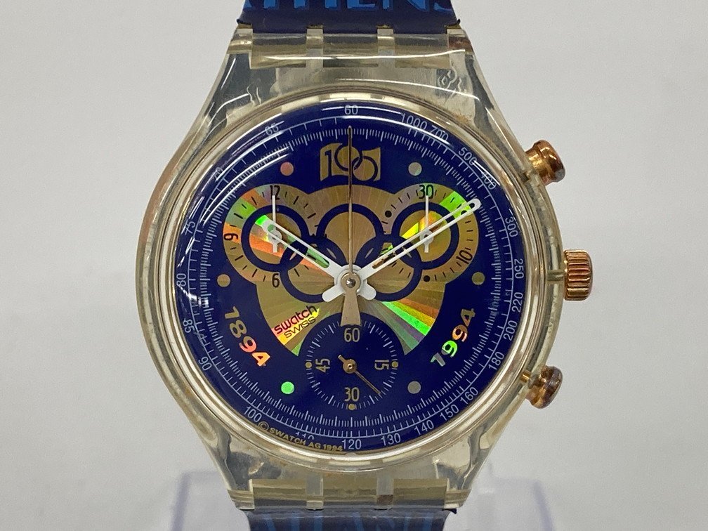 swatch オリンピック1894-1994 100年記念時計　箱付【BIBA1043】_画像2
