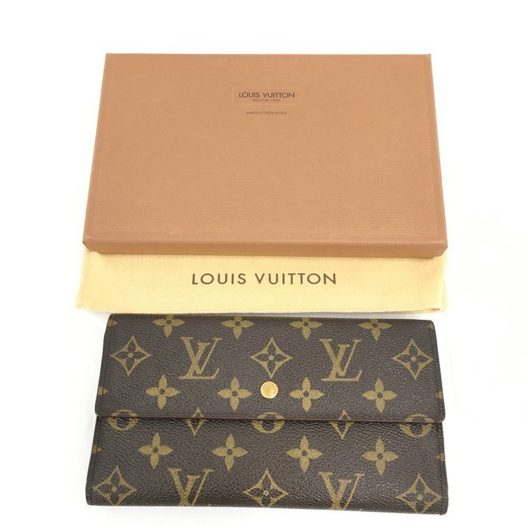 LOUIS VUITTON ルイヴィトン モノグラム ポルトフォイユ LOUIS VUITTON ルイヴィトン モノグラム ポルトフォイユ