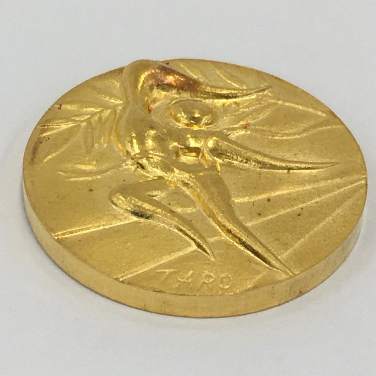 K24　ミュンヘンオリンピック記念　純金メダル　総重量18.0g【BJAS6026】_画像3
