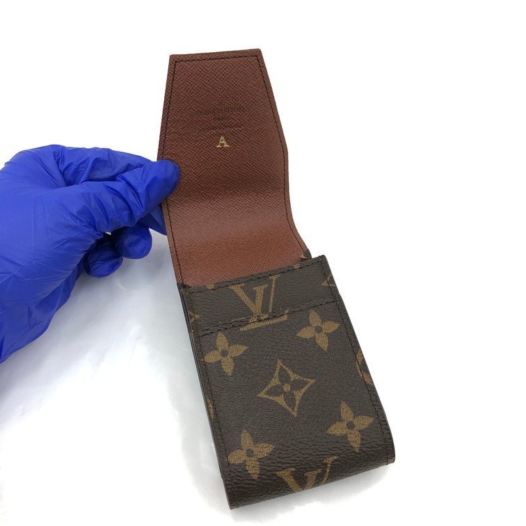 Louis Vuitton　ルイヴィトン　モノグラム　エテュイ・シガレット　タバコケース　M63024/CT2116　イニシャル入り【BJAY0048】_画像5