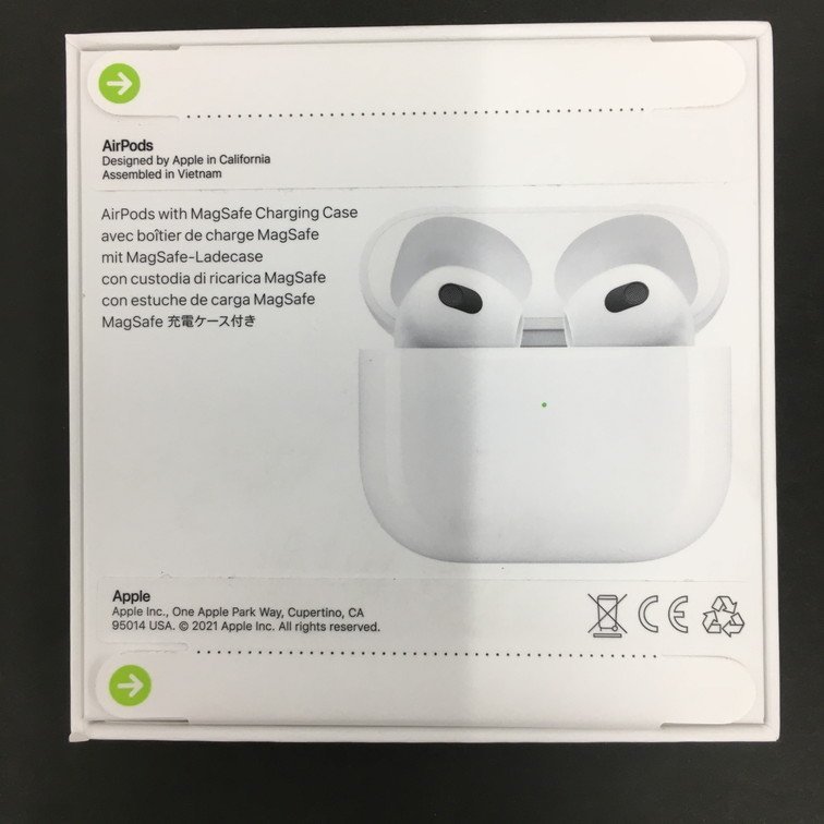 Apple アップル AIRPODS エアポッズ 新品未開封 MMEJ/A 第3世代