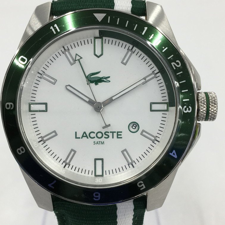 Yahoo!オークション - LACOSTE ラコステ 腕時計 5 ATM LC.72.1 Yahoo!オークション - LACOSTE ラコステ 腕時計 5 ATM LC.72.1