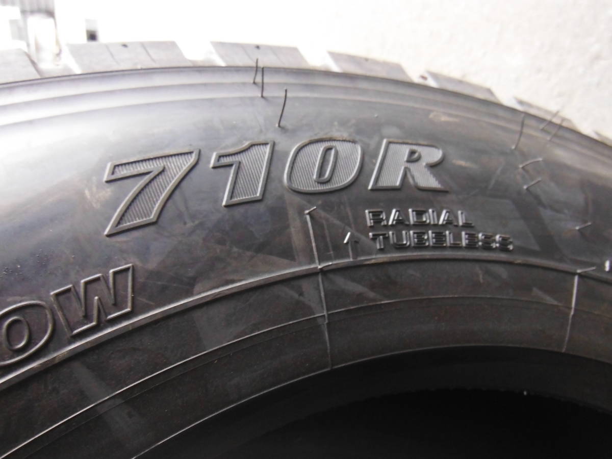 T1833 新品 処分 4本SET価格! 265/60R22.5 143/140J ヨコハマ 710R MIX ミックス オールシーズン 265/60/22.5 265/60-22.5の画像10