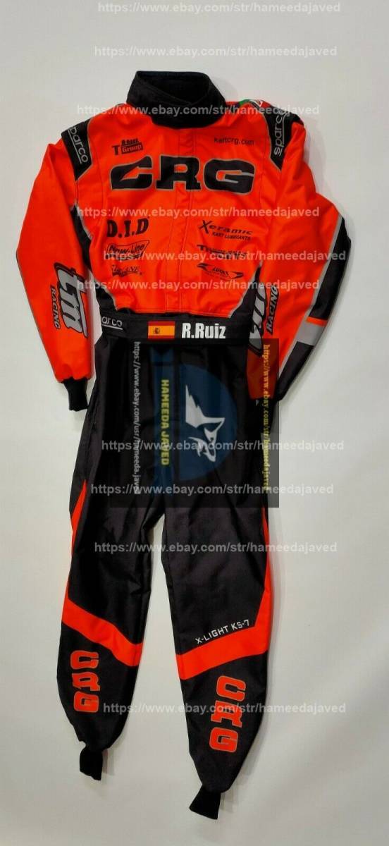 海外 送料込み 　高品質　2020 CRG レーシングチーム　Racing Team Suit 　レーシングスーツ　サイズ各種 　レプリカ