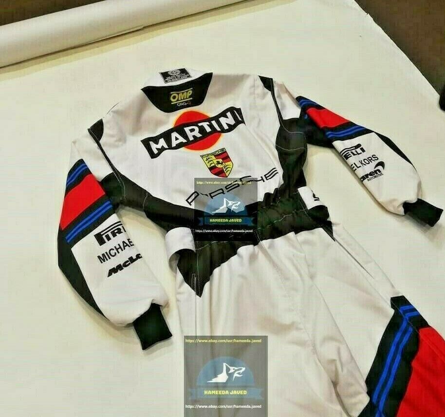海外 送料込み 　高品質　マルティニレーシング　Martini Racing Suit 　F1　レーシングカート　レーシングスーツ サイズ各種　レプリカ　_画像2