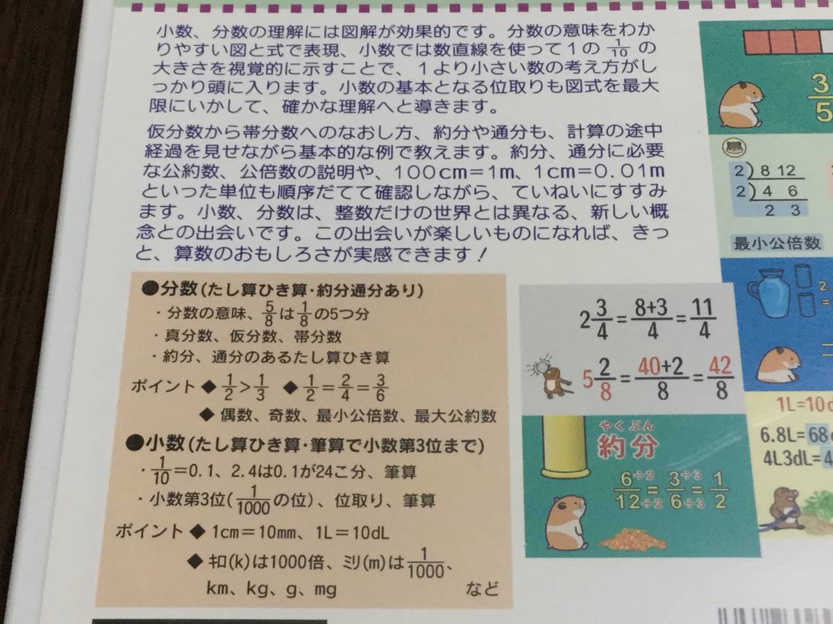 ◇再生面キズ少 動作OK セル版◇わかるよ! 小数・分数 たし算 ひき算 DVD 国内正規品 NiKK映像 にっく 勉強が好きになる 即決_画像3