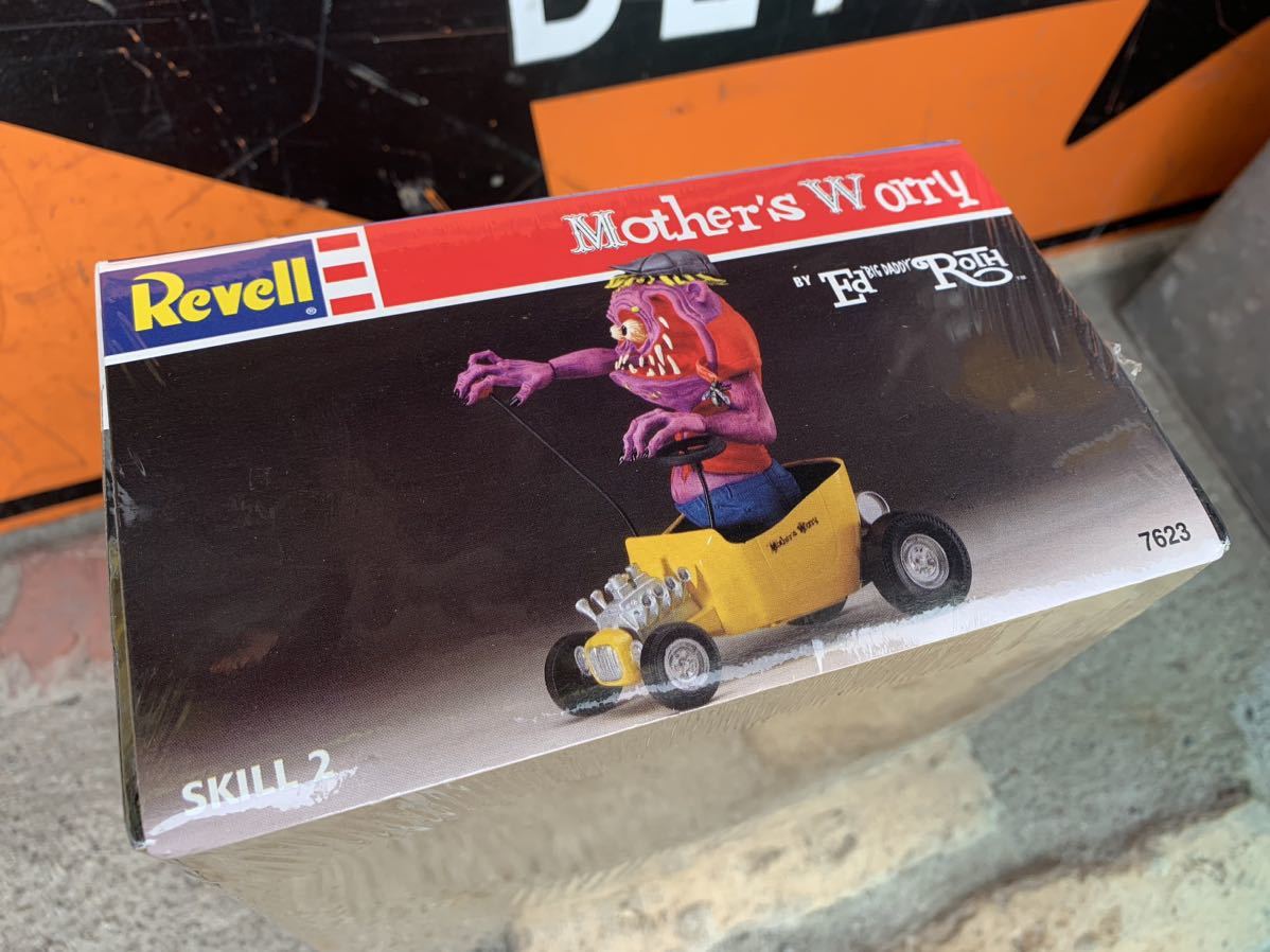 Revell 未組立 ラットフィンク ratfink mother's worry mooneyes エドロス レベル 新品 未使用 送料800円_画像4