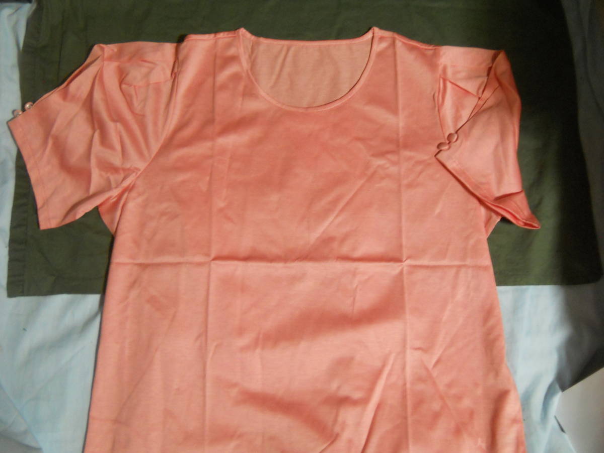 【查理】T卹L◆T卹·珊瑚粉色    原文:【シャルレ】　 Ｔシャツ Ｌ 　◆　T―shirt・コーラルピンク 