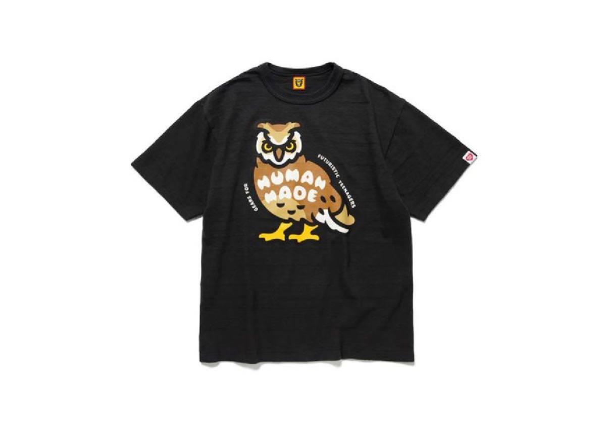 HUMAN MADE ヒューマンメイド Tシャツ 半袖 2XL ヒューマン Tee ヒューマン 新品 未使用 未開封 BLACK 未開封 未使用 人気_画像2