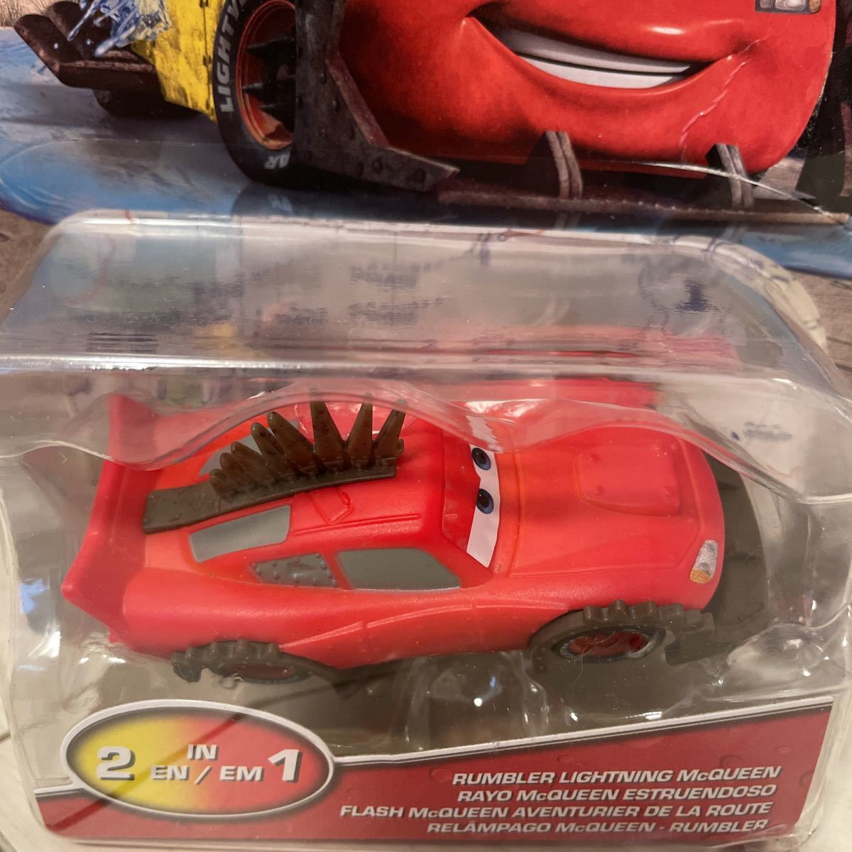 マテル カーズ CARS MATTEL カラーチェンジャー LIGHTNING McQUEEN ミニカー キャラクターRUMBLER ランブラー マックィーン オン ザ ロード_画像3