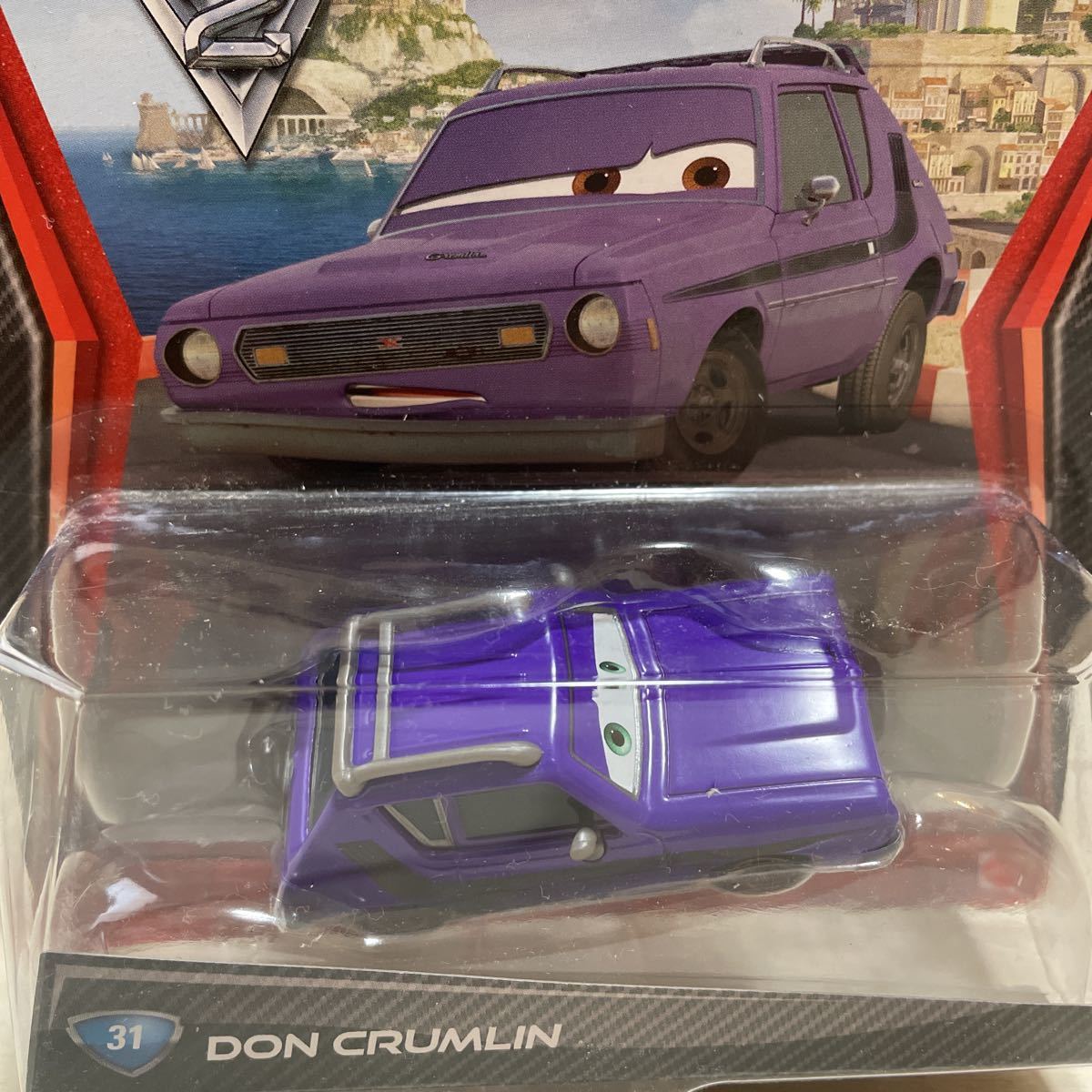  Mattel The Cars CARS MATTEL миникар Don gremlin DON CRUMLIN герой машина лимон z перец армия .