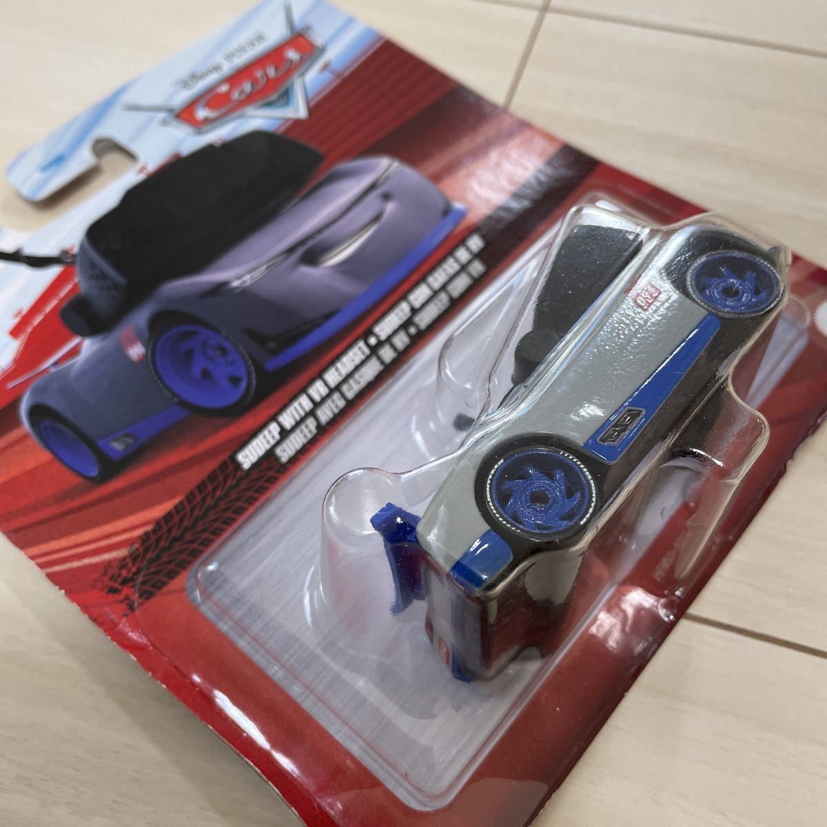 マテル カーズ JAE WITH VR HEADSET ミニカー ピクサー キャラクターカー 94 ヘッドセット スコープ 研修生 MATTEL CARS_画像5