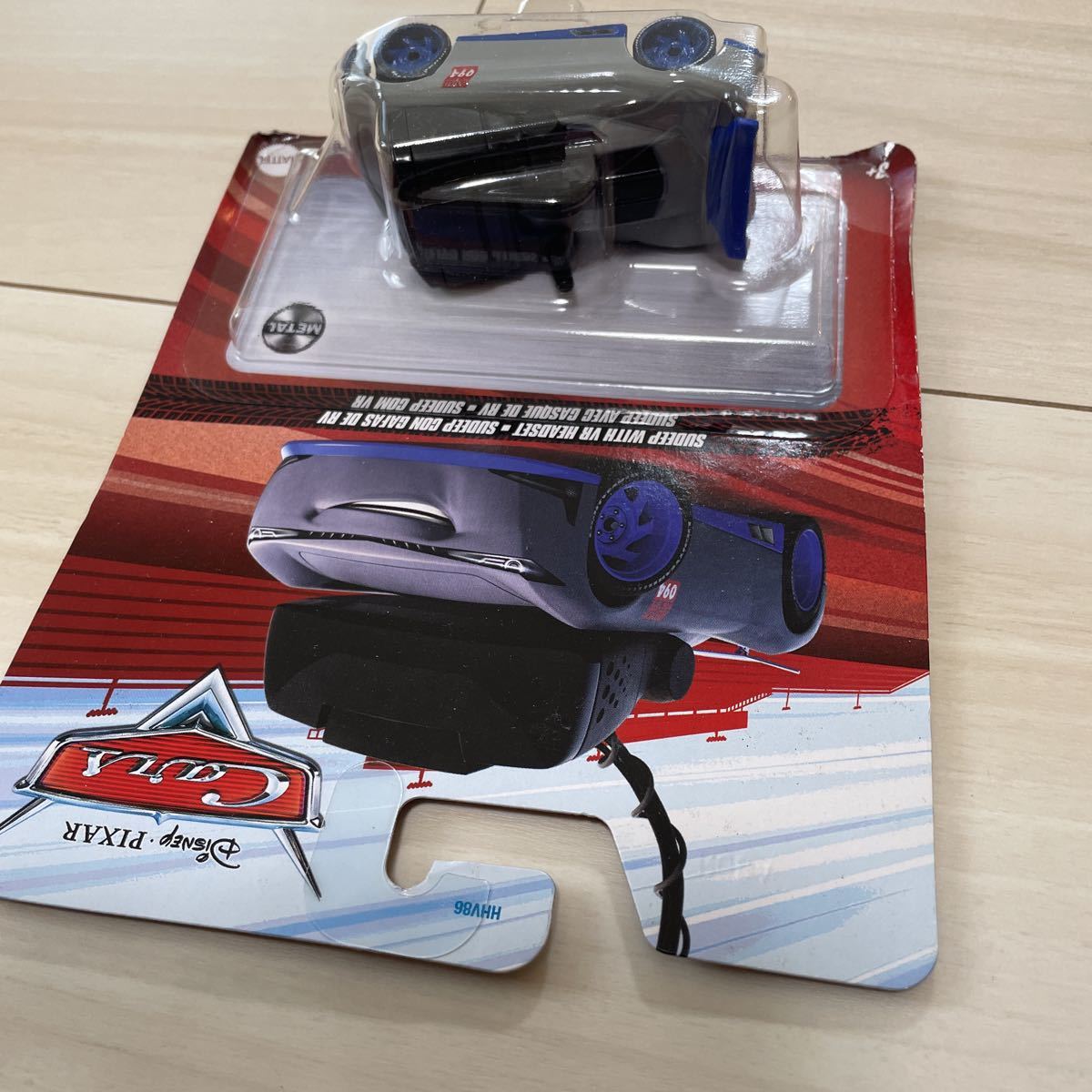 マテル カーズ JAE WITH VR HEADSET ミニカー ピクサー キャラクターカー 94 ヘッドセット スコープ 研修生 MATTEL CARS_画像7