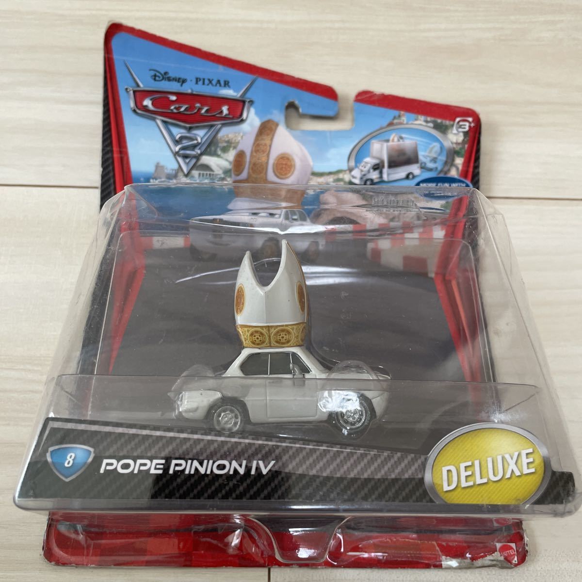 マテル カーズ ポープ ピニオンⅣ POPE PINION Ⅳ MATTEL CARS ミニカー キャラクターカー デラックス版 4世