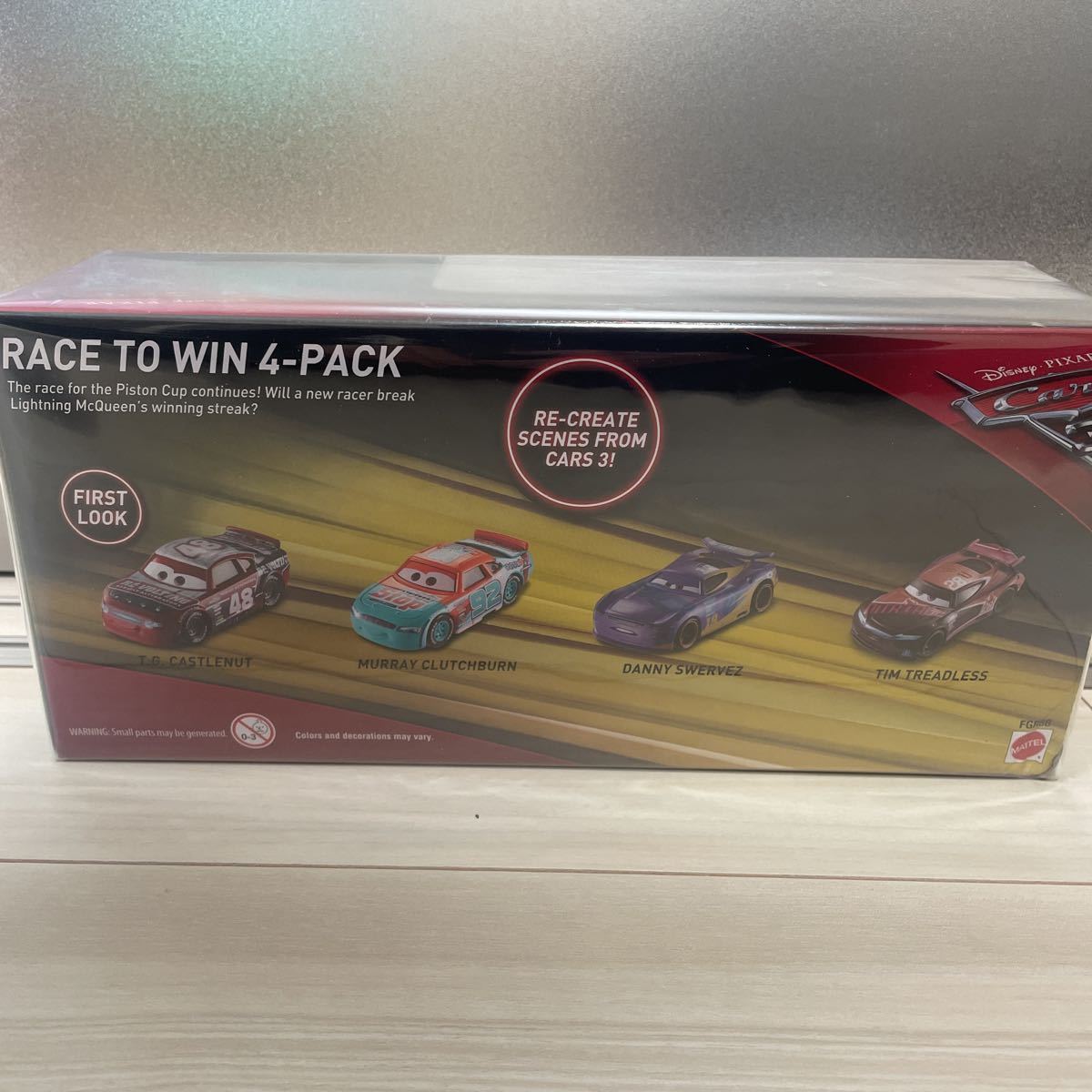 マテル カーズ RACE TO WIN 4 PACK ダニー マーレイ ティム マテル カーズ RACE TO WIN 4 PACK ダニー マーレイ ティム