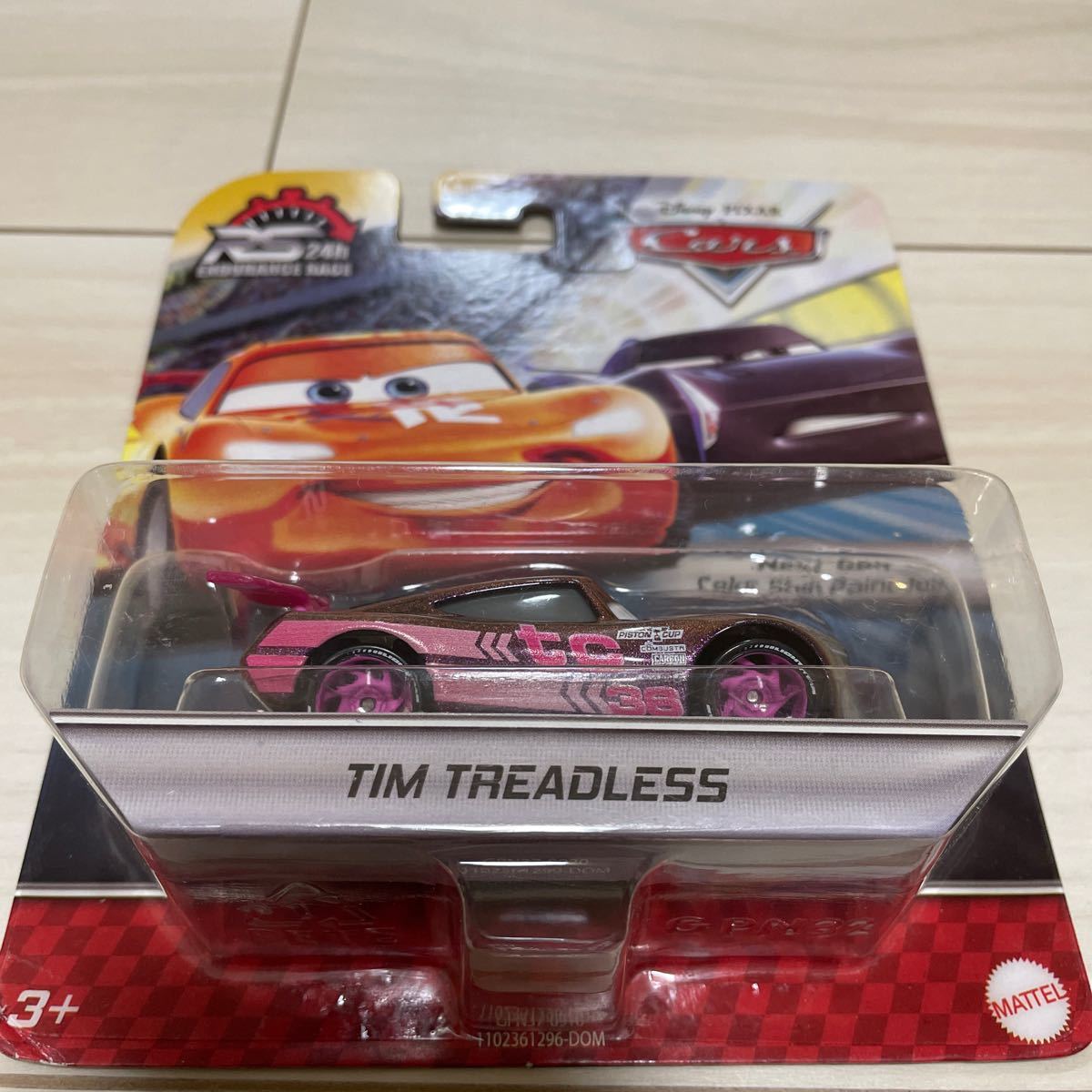 マテル カーズ ティム トレッドレス MATTEL CARS ミニカー キャラクターカー 次世代レーサー RS 24h エンデュランス TIM TREADLESS 36 tc_画像1