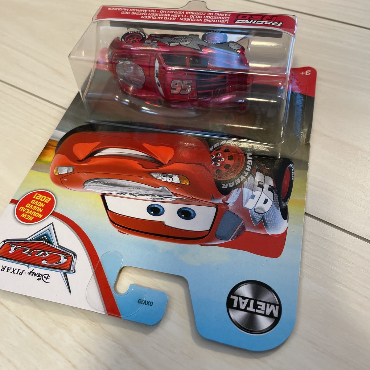  Mattel The Cars подсветка Mac .-nMcQUEEN MATTEL CARS миникар герой машина рейсинг красный RACING RED